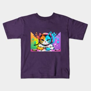 🐱😺 Introducing the most adorable cat decal t-shirt on the market! 😻🌟 Kids T-Shirt